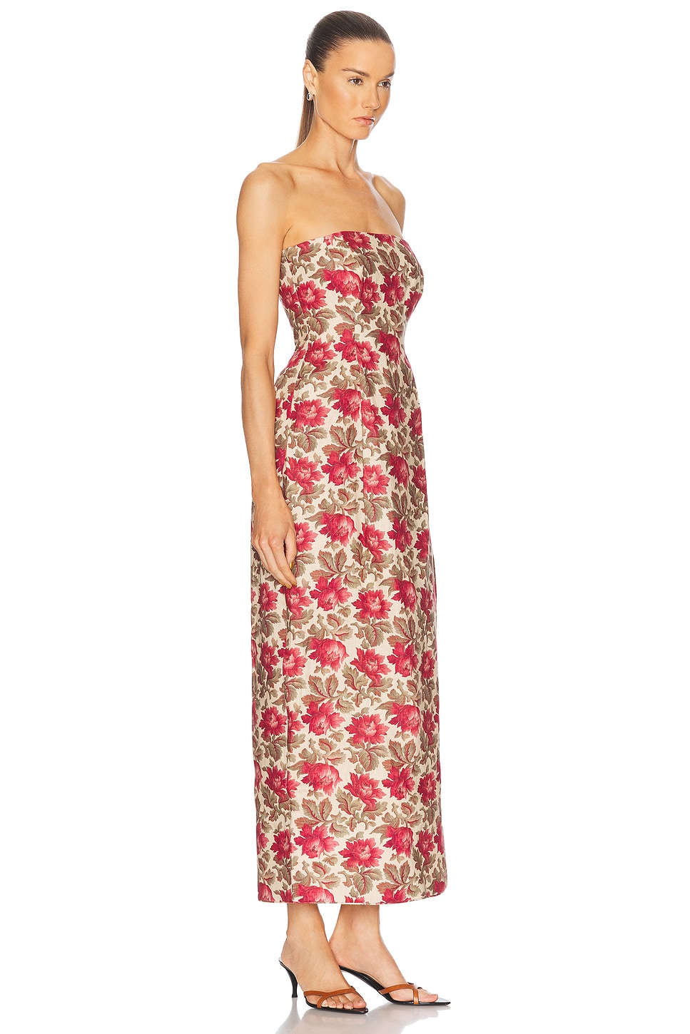 POSSE ROSALIE STRAPLESS DRESS