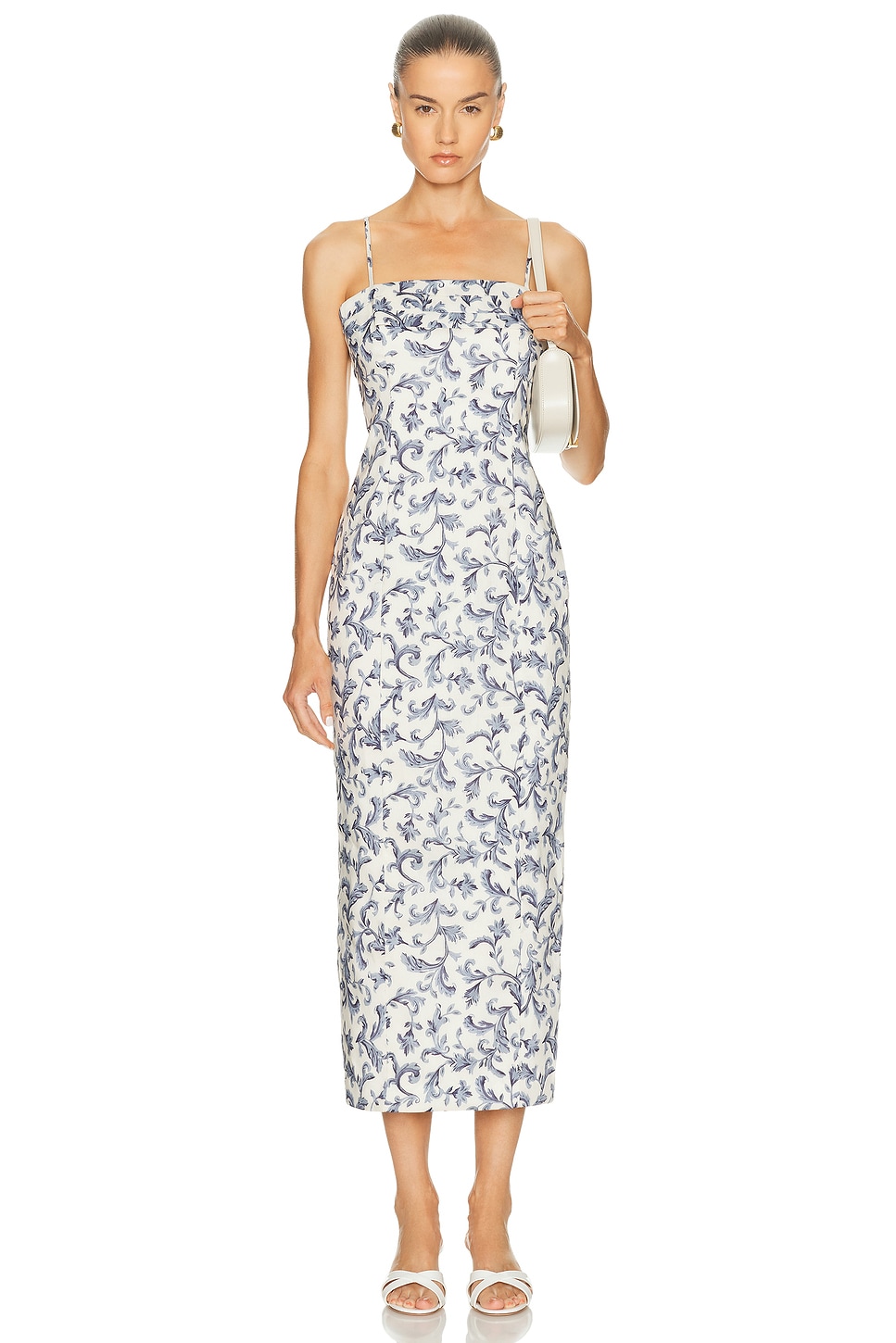 Image 1 of Posse Rue Dress in Blue Baroque