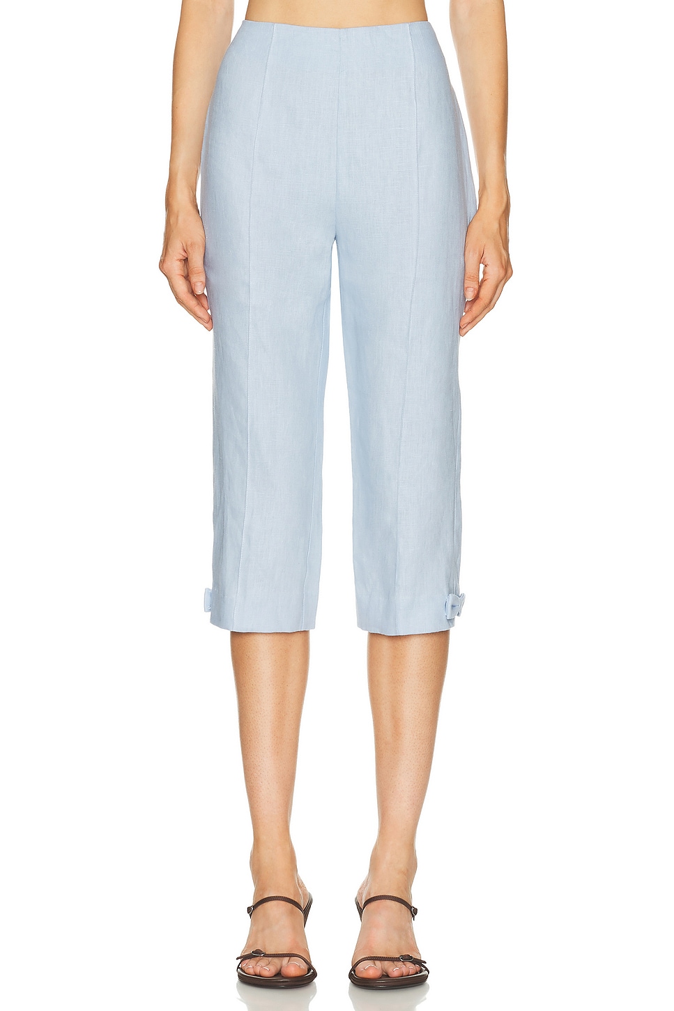 Image 1 of Posse Harper Capri Pant in Blue