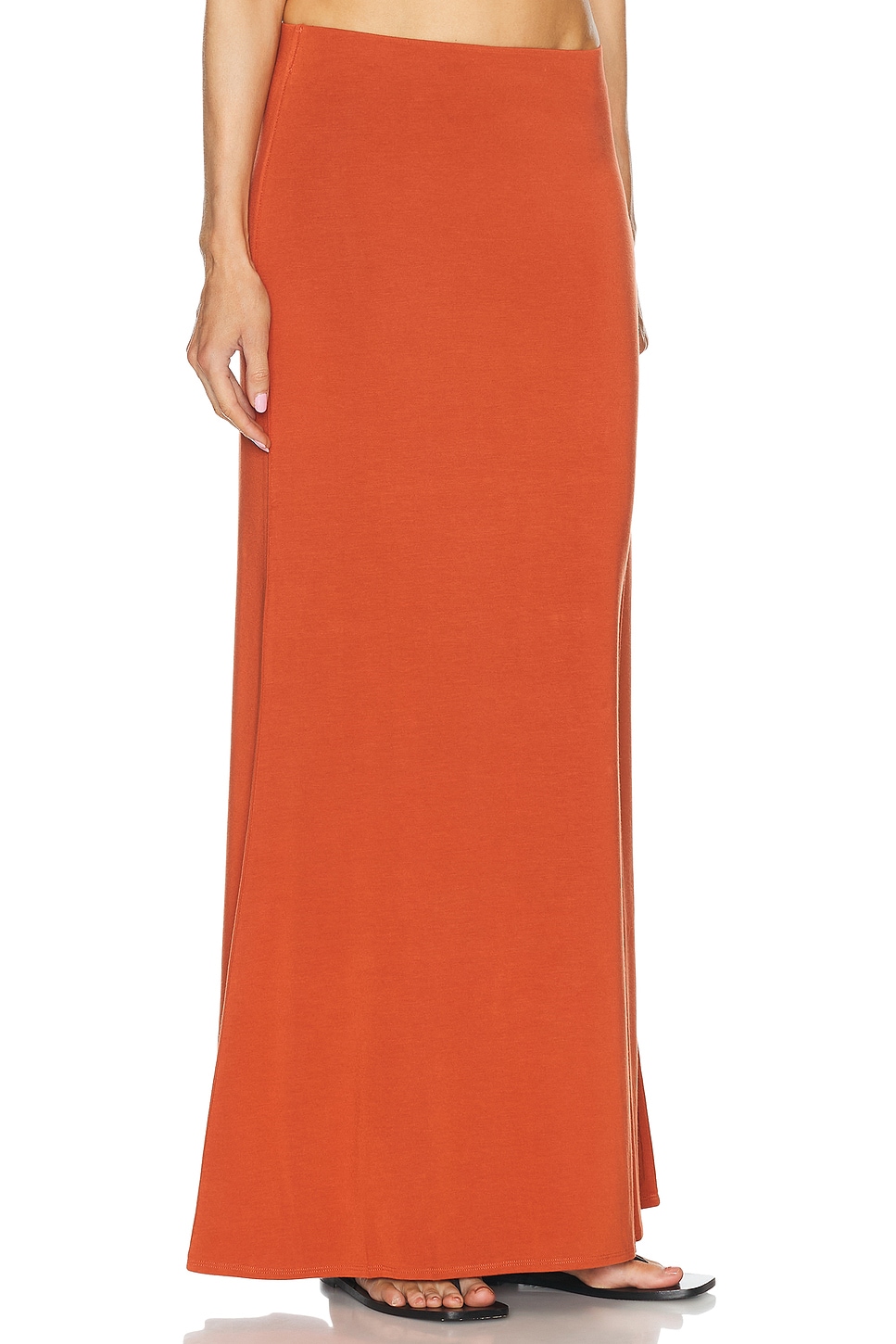 Shop Posse Mason Skirt In Burnt Orange