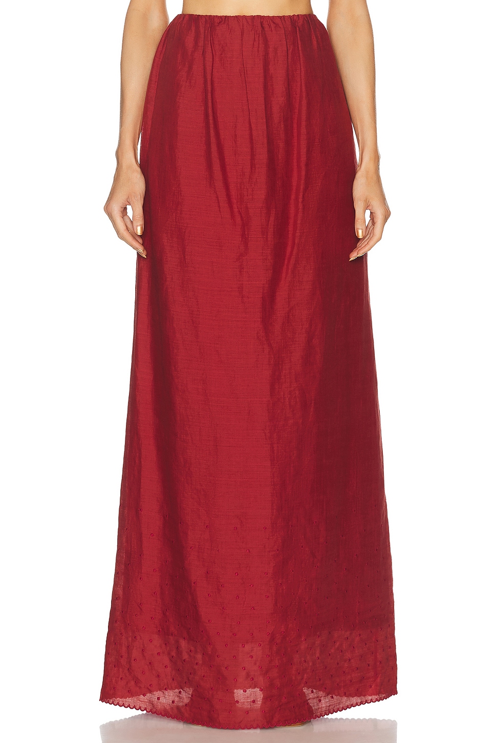 Image 1 of Posse Aurelia Skirt in Merlot