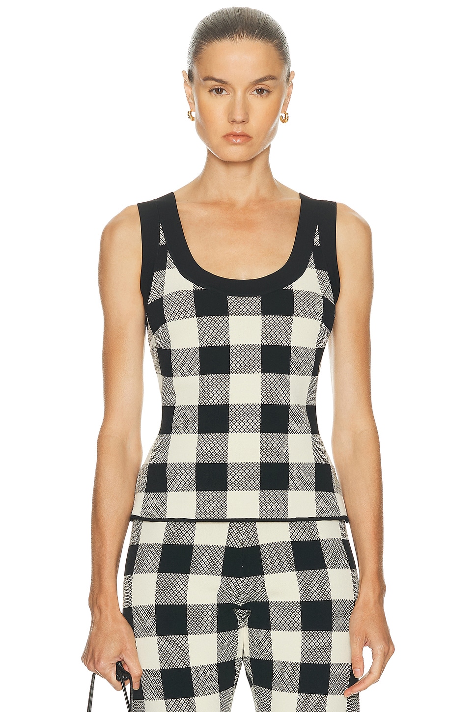 Image 1 of Posse Pippa Top in Heritage Plaid