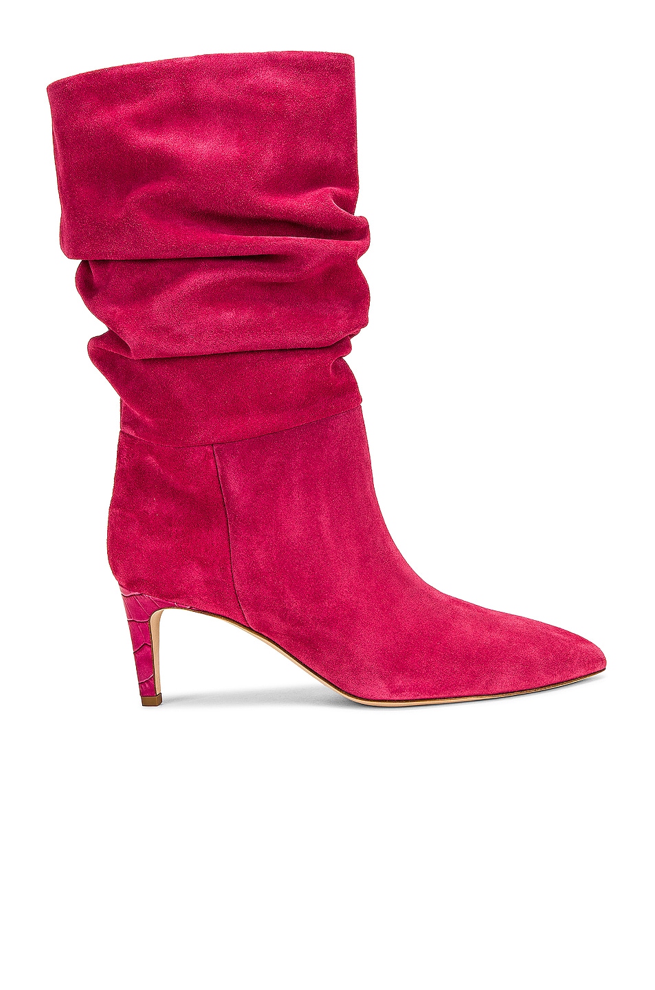 Image 1 of Paris Texas Slouchy 60 Suede Boot in Ibiscus