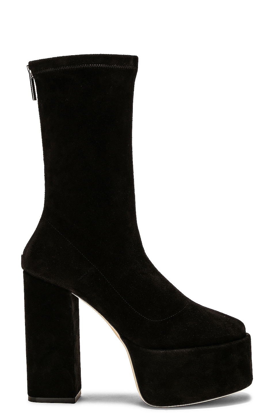 Image 1 of Paris Texas Lexy Suede 130 Ankle Boot in Black