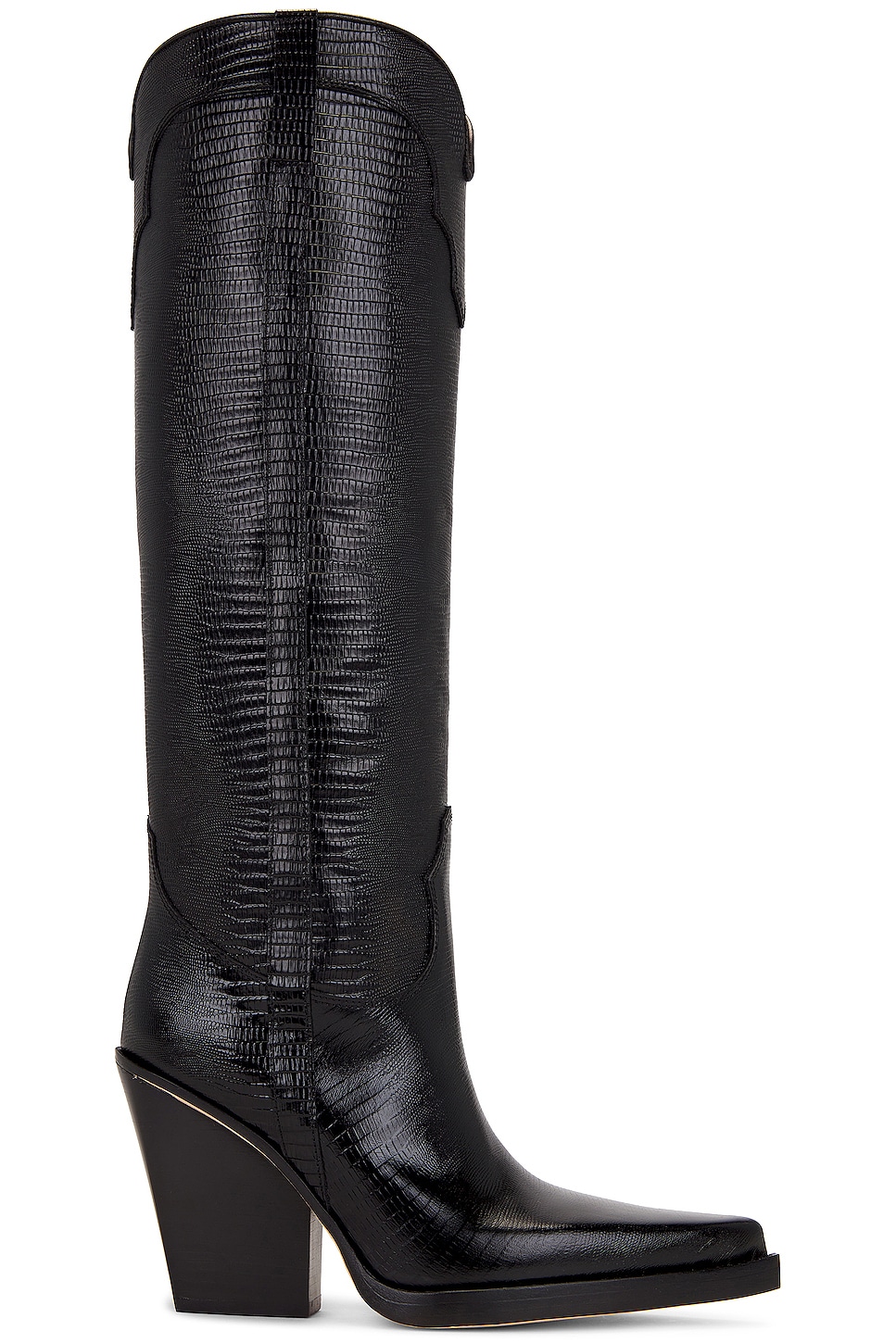 Image 1 of Paris Texas El Dorado Boot Heel 100 in Black