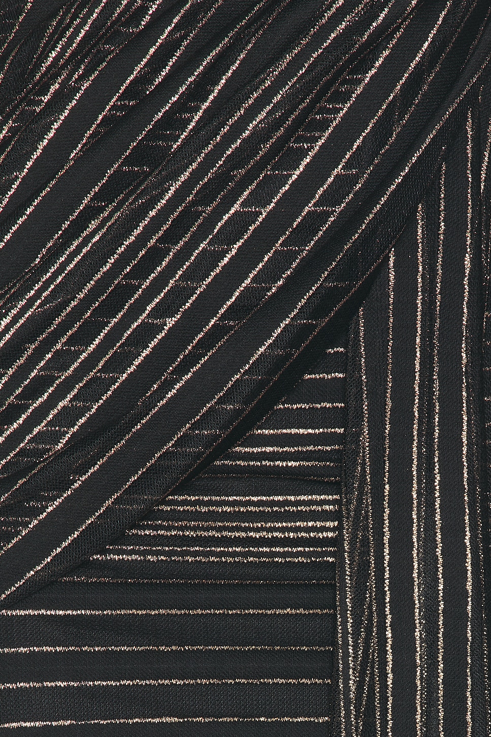 Image 5 of PatBO Prism Lurex Mini Dress in Black