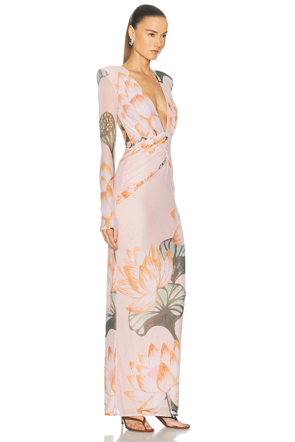 PatBO Lotus Long Sleeve Maxi Dress | Thumbnail 2 PatBO Lotus Long Sleeve Maxi Dress | Thumbnail 2