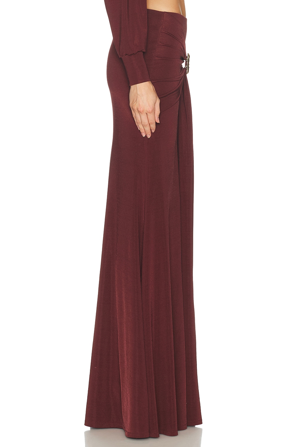 PatBO Helo Jersey Long Skirt