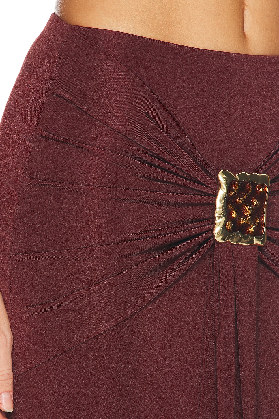 PatBO Helo Jersey Long Skirt