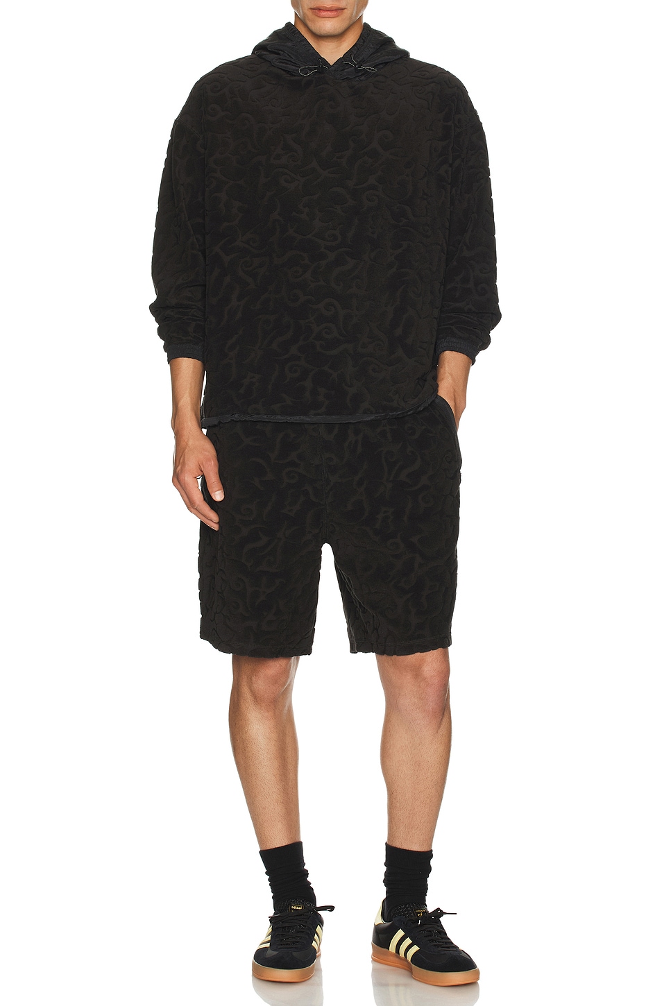 Image 1 of Puma Select x Aries Light Pullover Hoodie in Puma Black