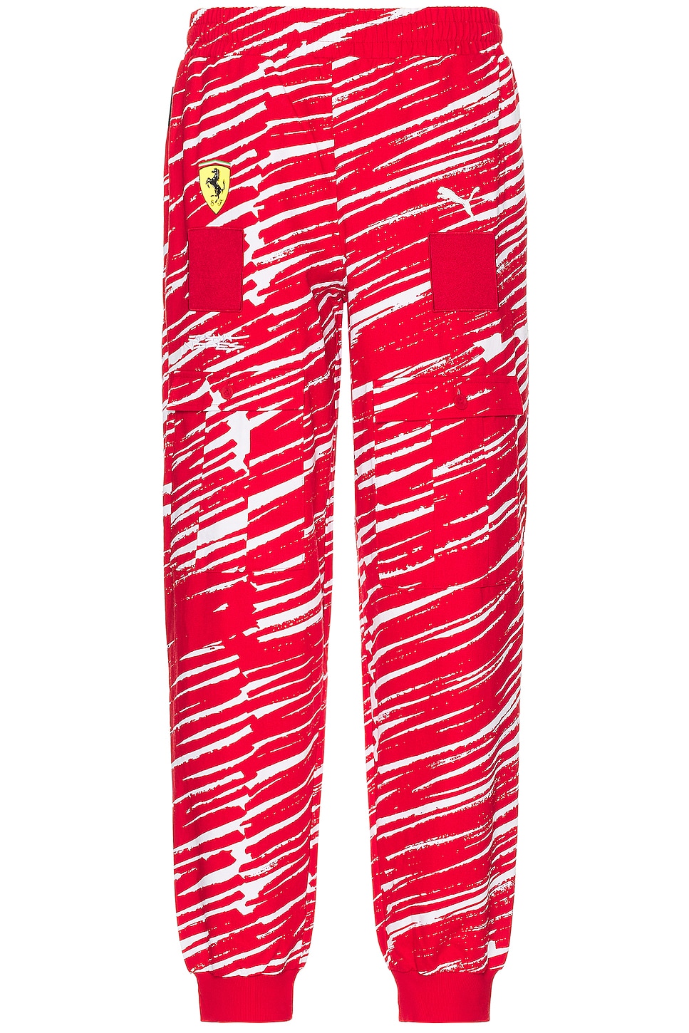 Ferrari x Joshua Vides Race Pants in Red