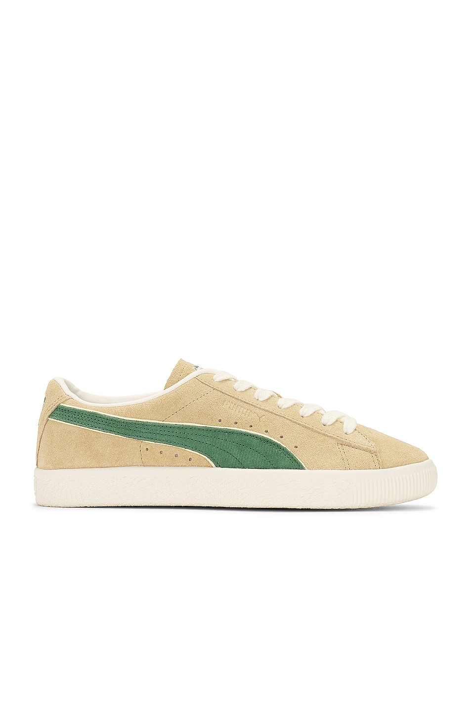 Image 1 of Puma Select x Players Lounge Suede VTG PL in Light Sand, Deep Forest & Pristine