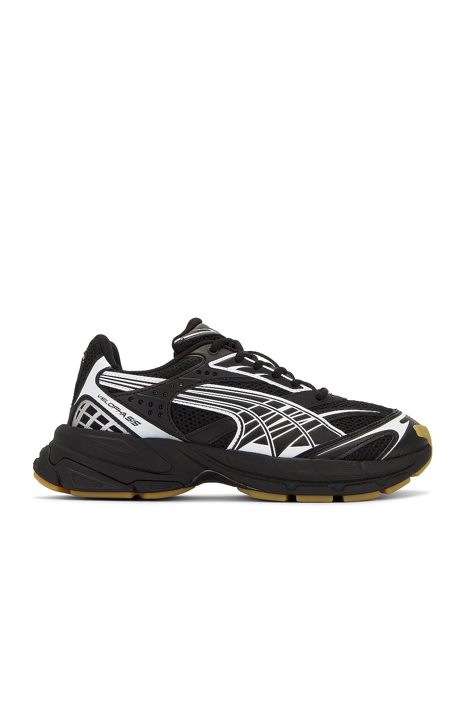 Image 1 of Puma Select Velophasis Technisch Sneakers in Puma Black & Puma White
