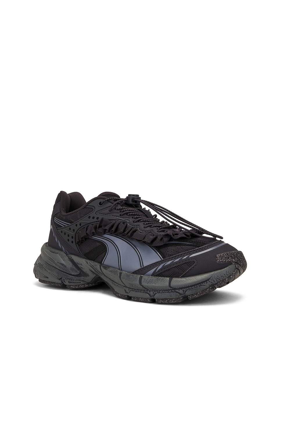 Shop Puma X Collina Strada Velophasis Vintage Black In Flat Dark Gray &  Silver