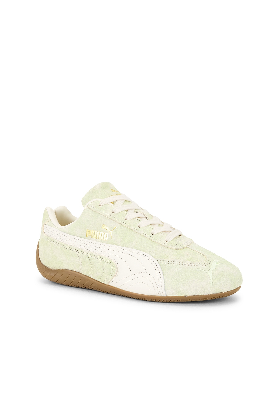 Puma Speed Cat Faded Sneaker In White