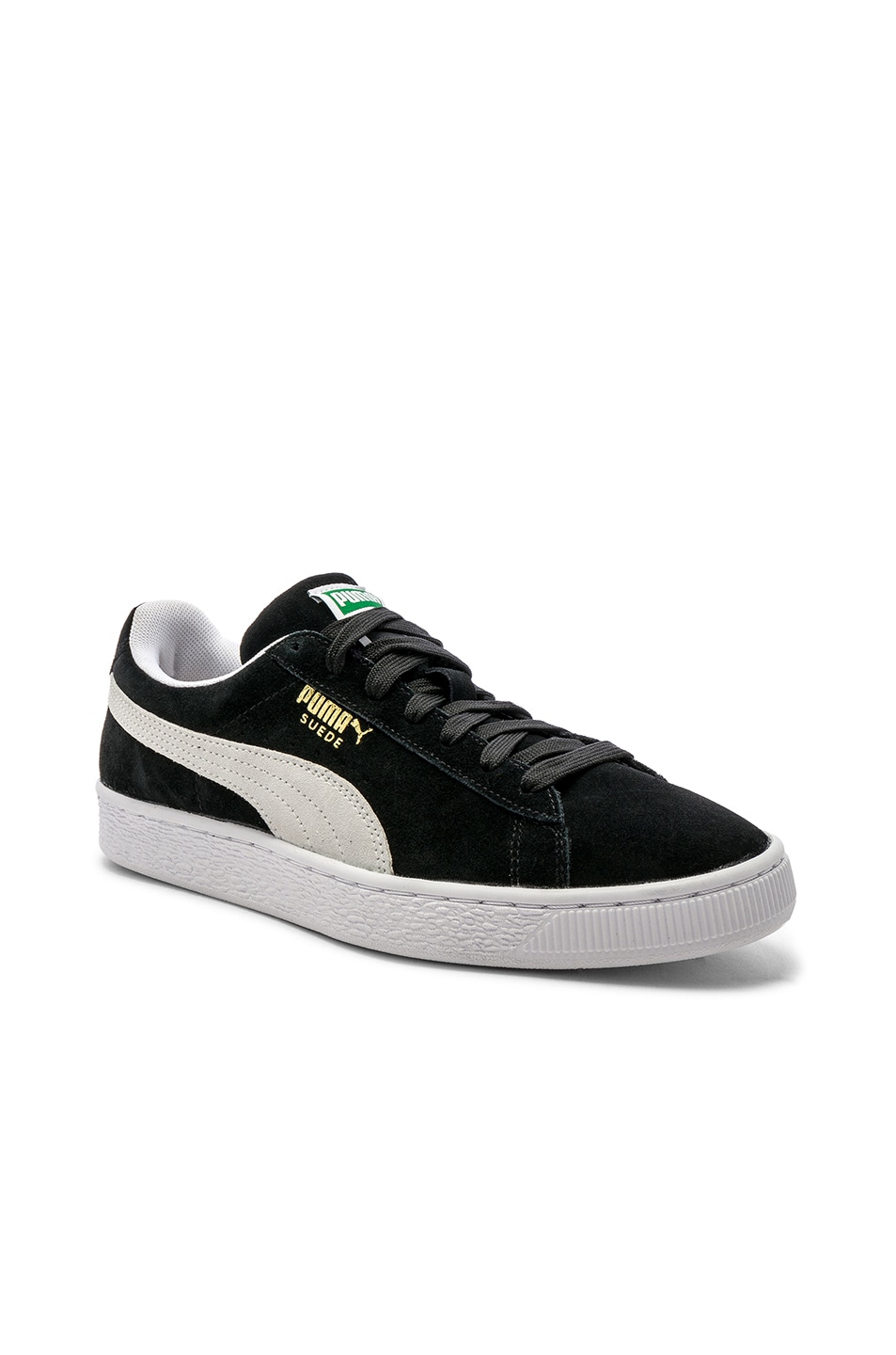 Image 1 of Puma Select Suede Classic in Black & White