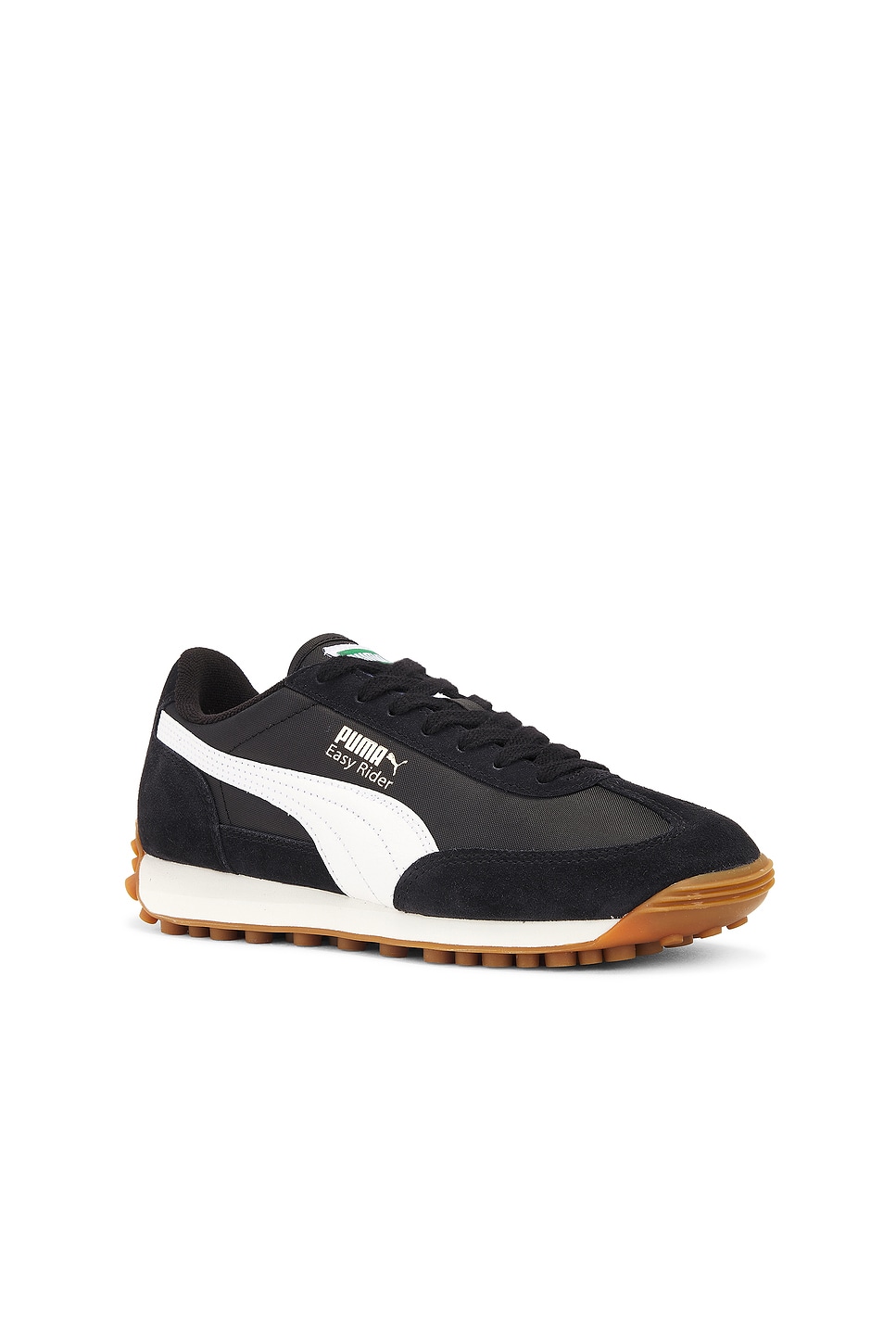 Shop Puma Easy Rider Vintage Sneaker In  Black &  White