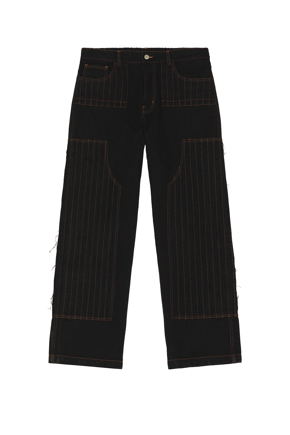 Pas Une Marque Distressed Patch Carpenter Pants | Thumbnail 5