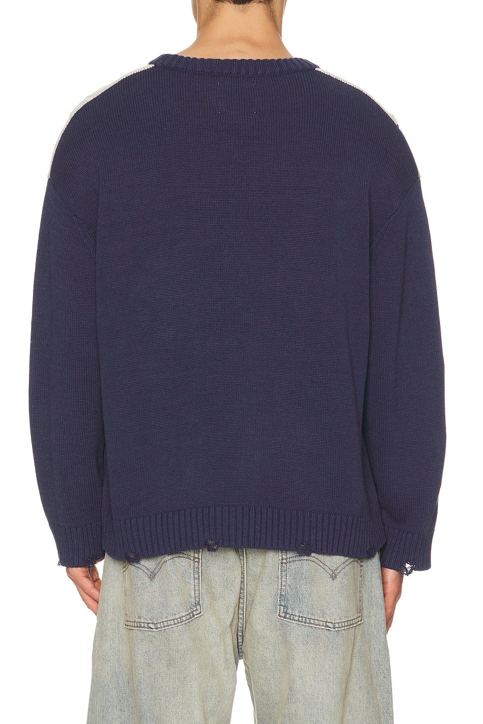 Found Checkered Fisherman Sweater | Thumbnail 2 Found Checkered Fisherman Sweater | Thumbnail 2