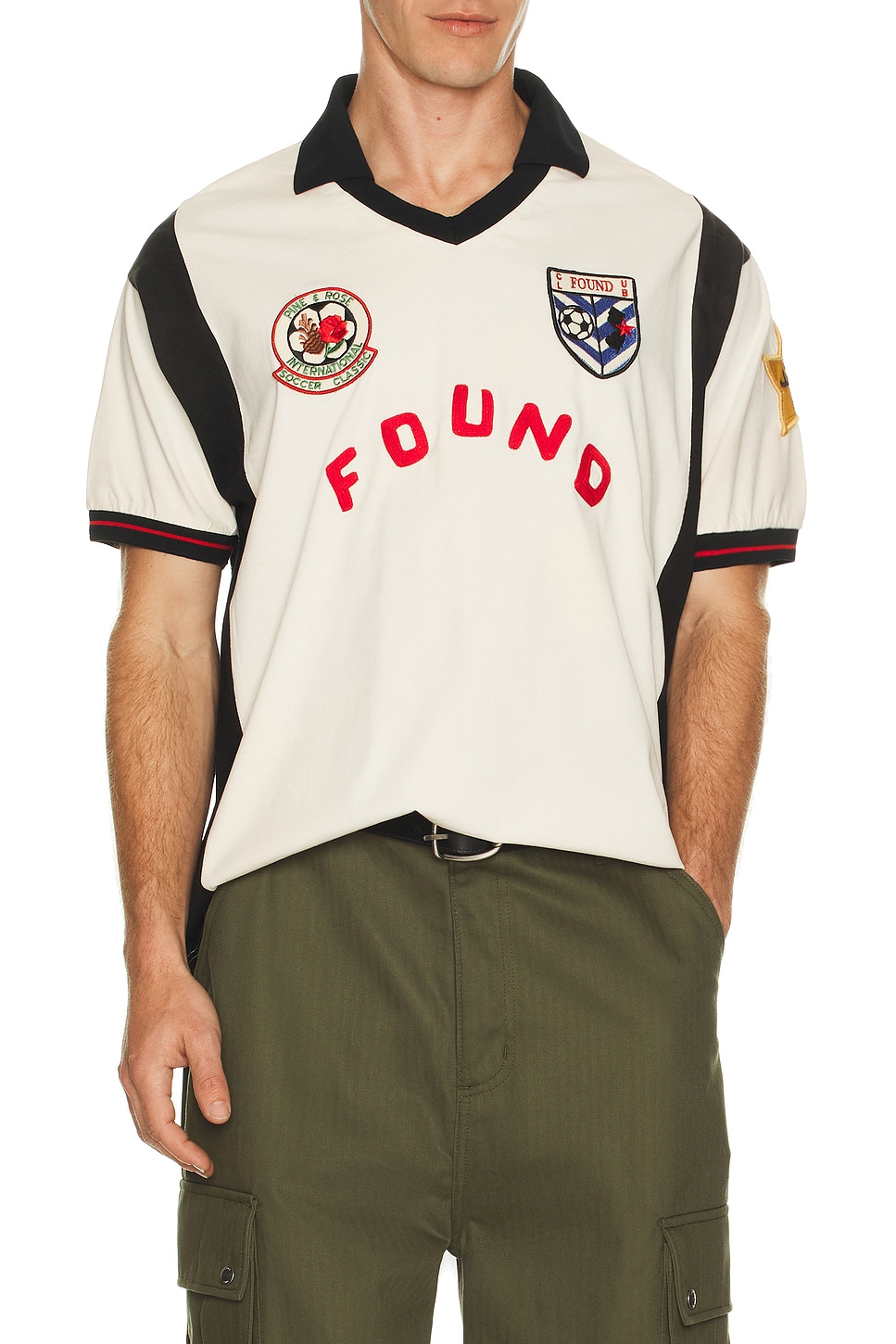 Image 1 of Found Union Soccer Jersey in Off White