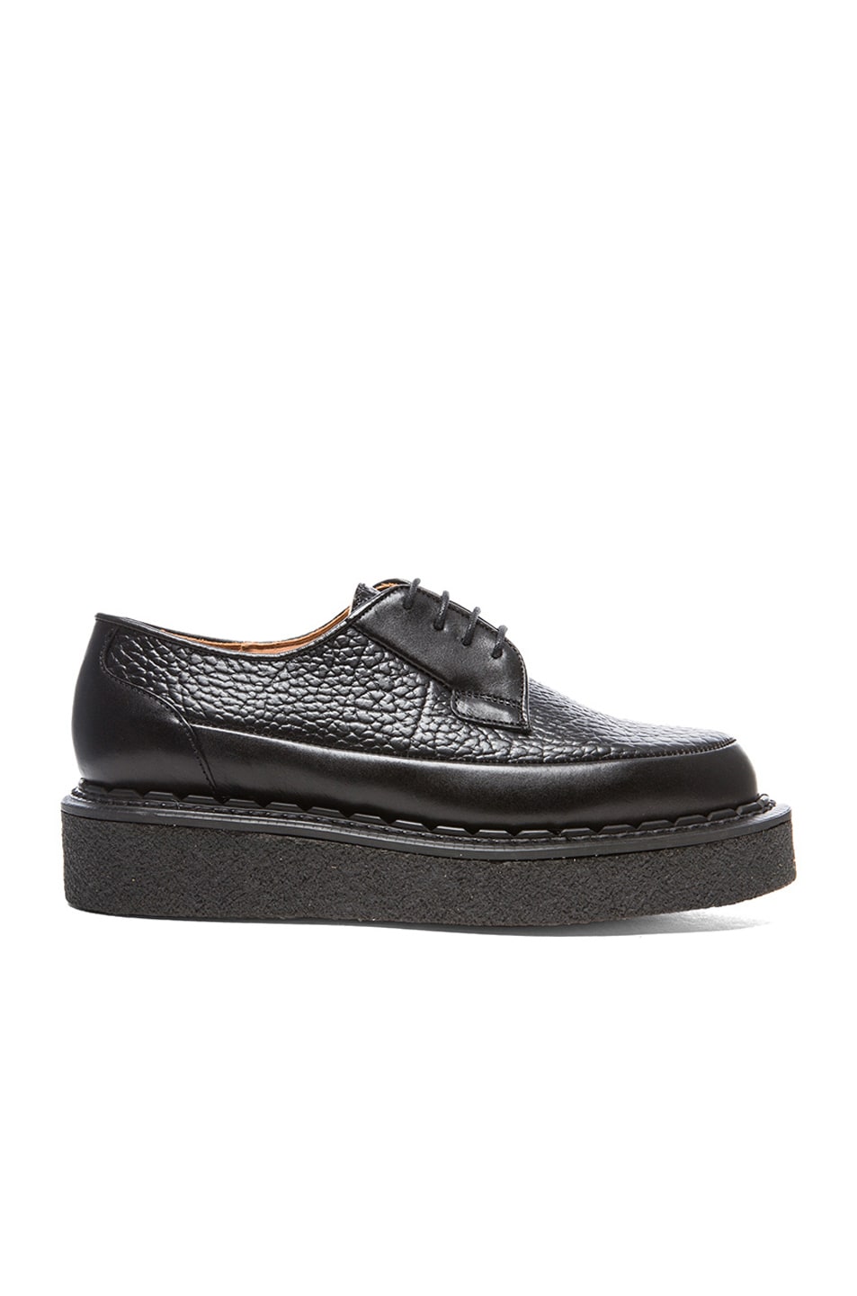 Image 1 of Purified Leather Creeper 1 in Black
