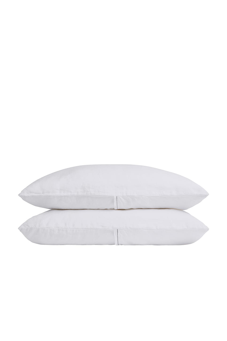 Image 1 of Parachute Heirloom Tencel Linen Pillowcase Set in White