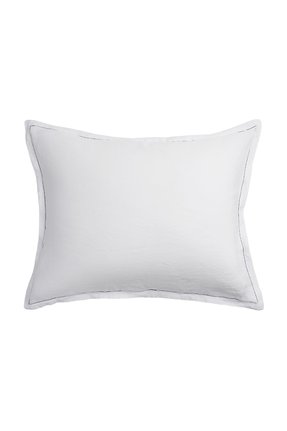 Parachute Heirloom Tencel Linen Sham Set In White