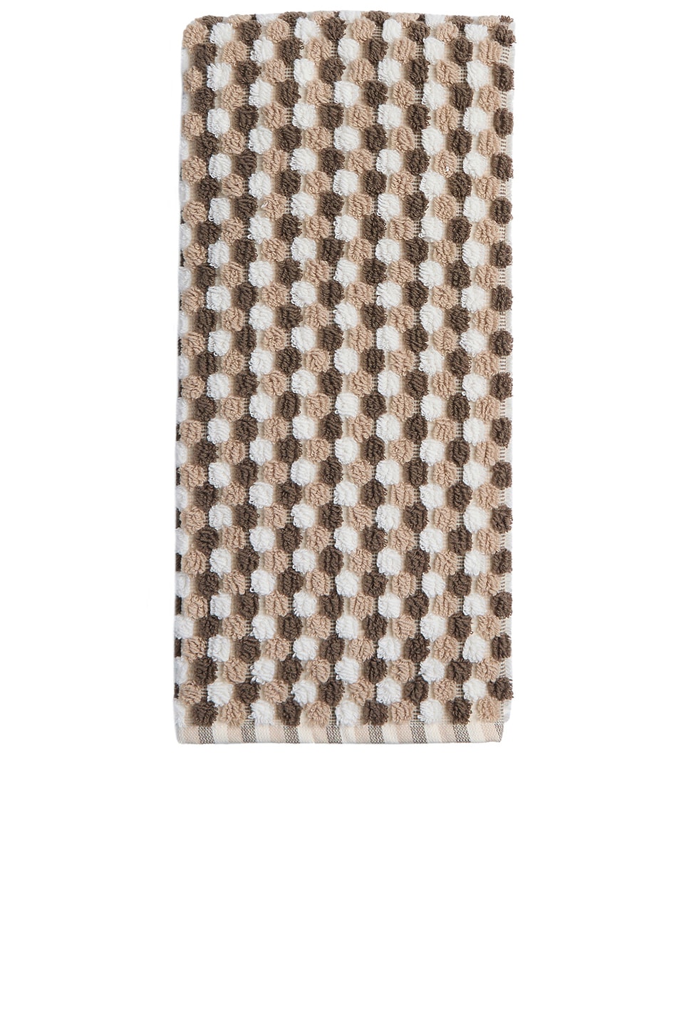 Image 1 of Parachute Organic Mosaic Bath Towel in Ash & Toast
