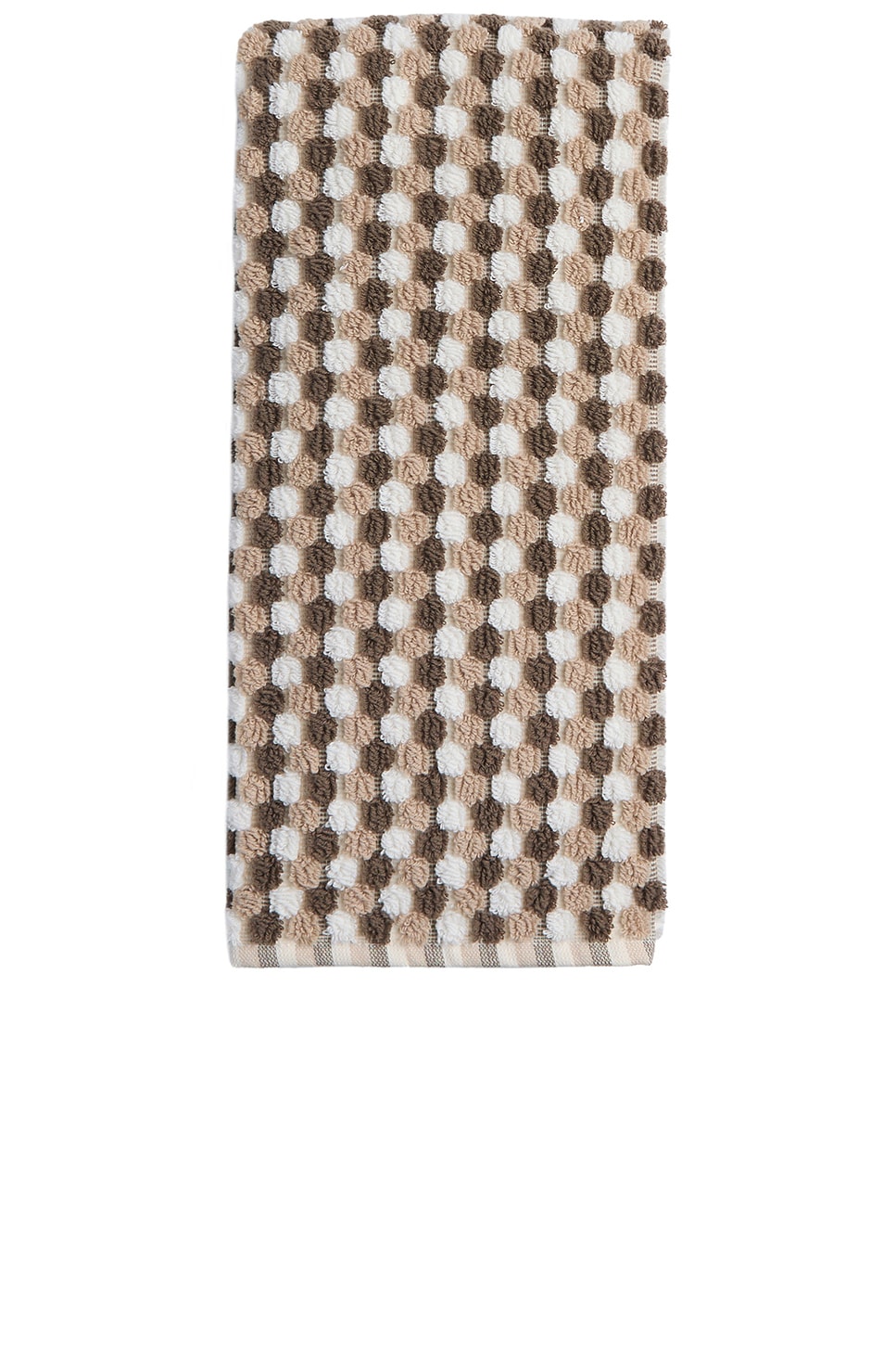 Image 1 of Parachute Organic Mosaic Hand Towel in Ash & Toast