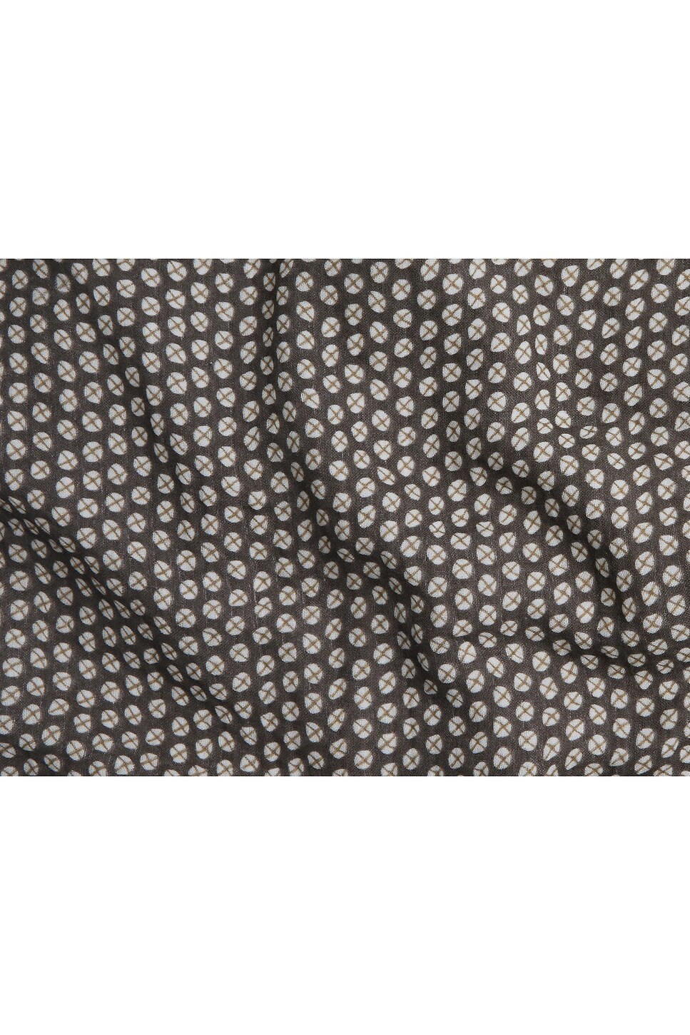 Parachute Dotted Gauze Duvet Cover in Java, Cream, & Khaki FWRD