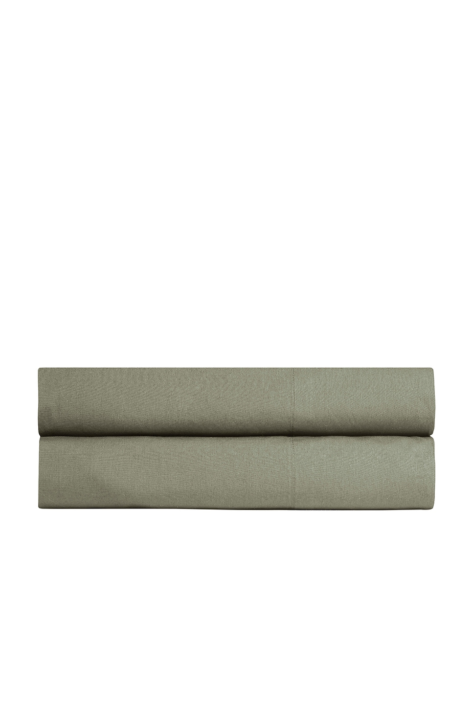 Image 1 of Parachute Percale Fitted Sheet in Moss