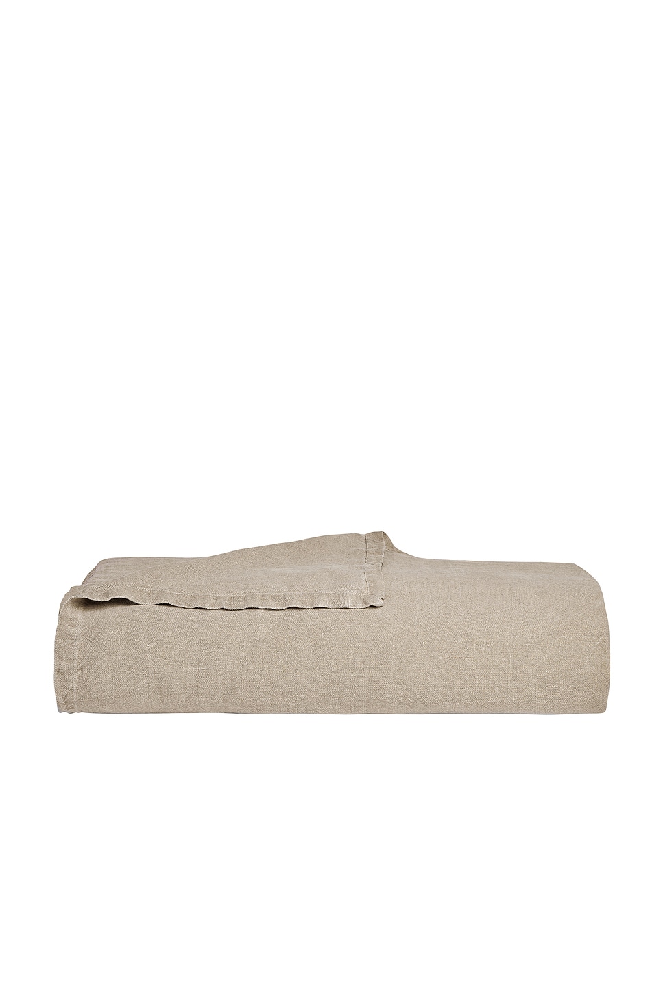 Shop Parachute Vintage Linen Bed Cover In Natural