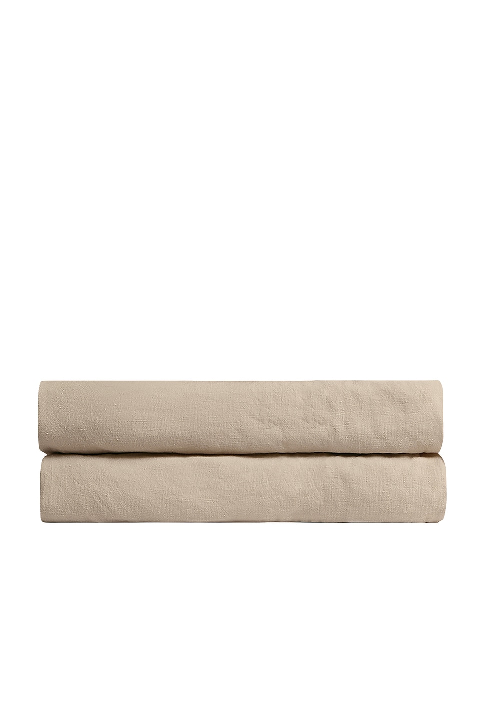 Parachute Linen Fitted Sheet In Toast