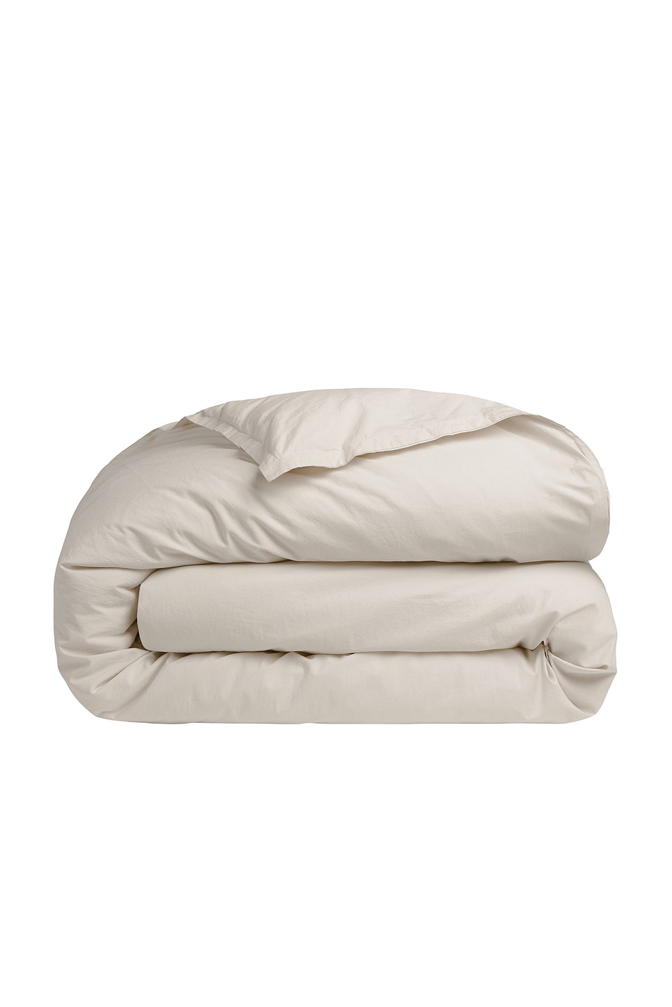 Image 1 of Parachute Percale Duvet Cover in Bone