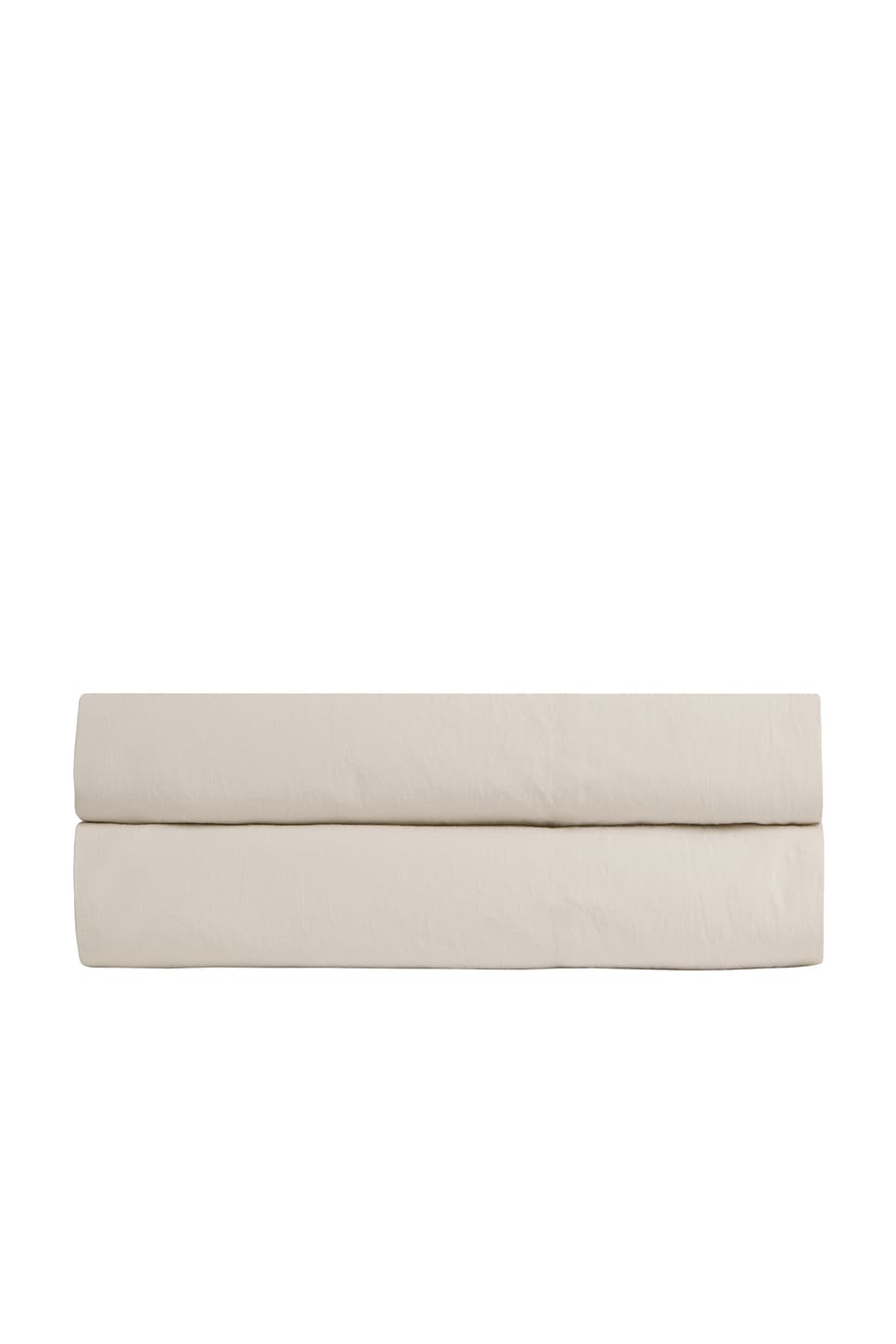 Image 1 of Parachute Percale Fitted Sheet in Bone
