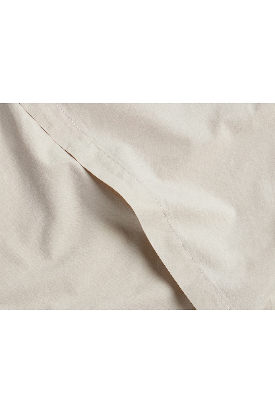 Parachute Percale Pillowcase Set In Bone