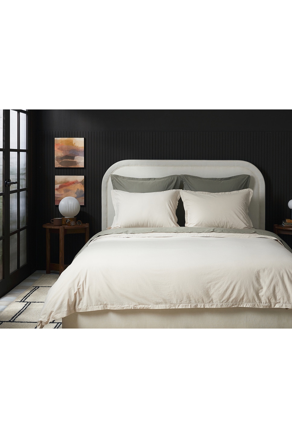 Parachute Percale Sham Set In Bone