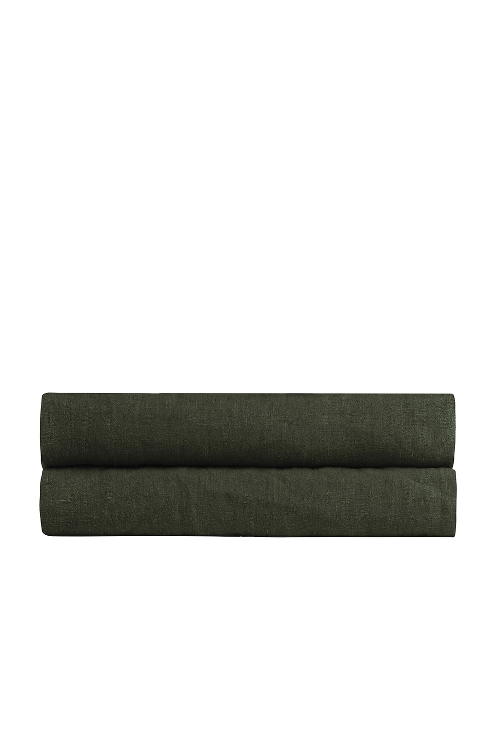 Image 1 of Parachute Linen Fitted Sheet in Evergreen