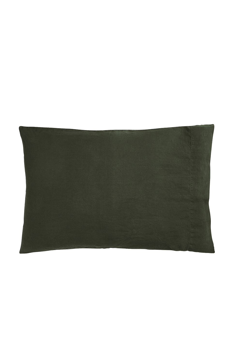 Shop Parachute Linen Pillowcase Set In Evergreen