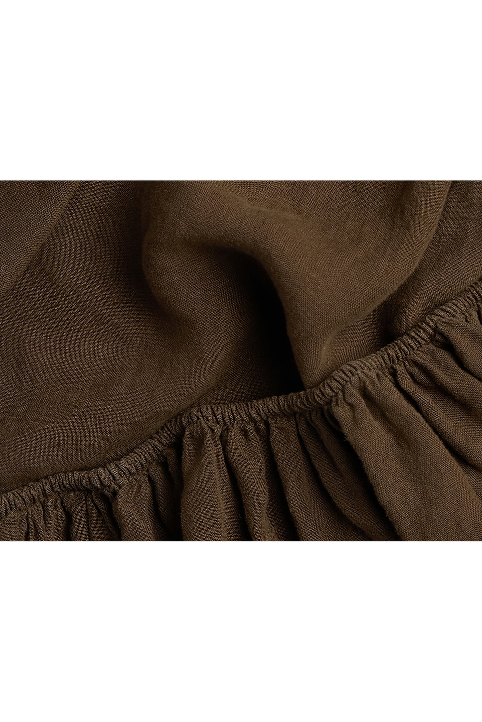 Parachute Linen Fitted Sheet In Java