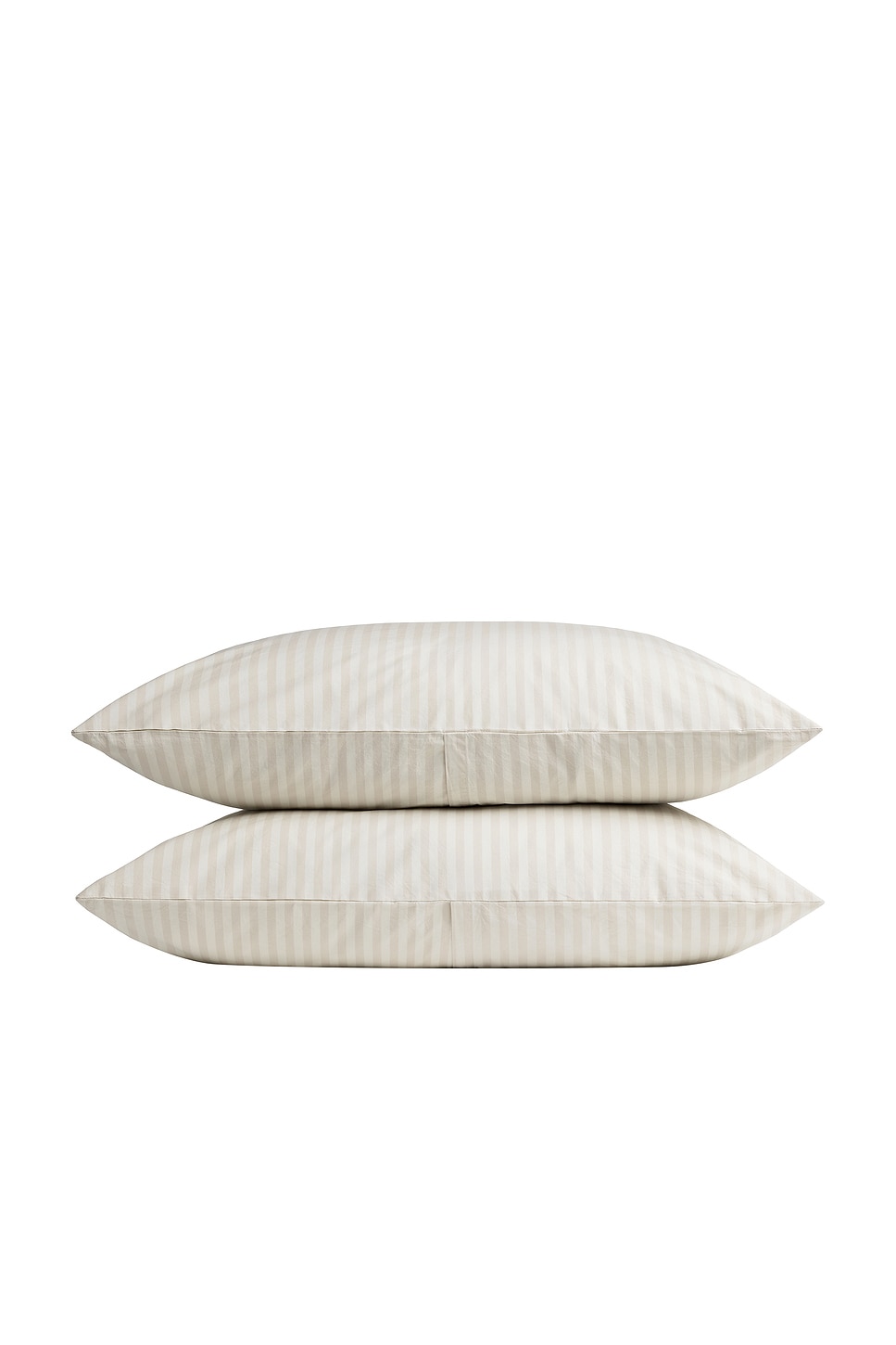 Image 1 of Parachute Pillowcase Set in Bone Stripe