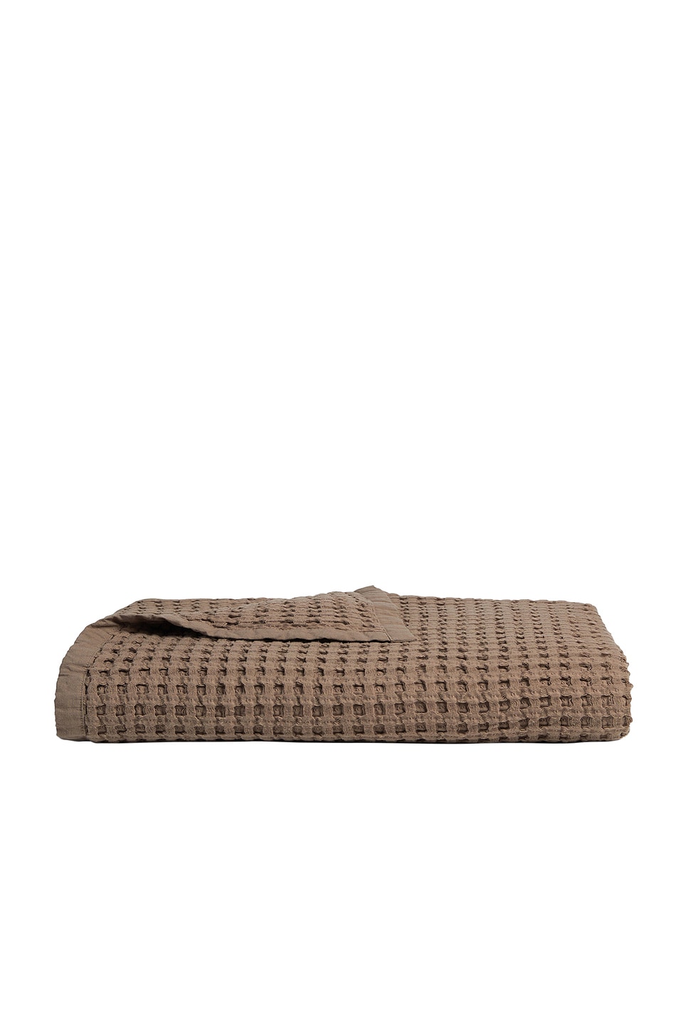 Image 1 of Parachute Waffle Cotton Throw in Mink
