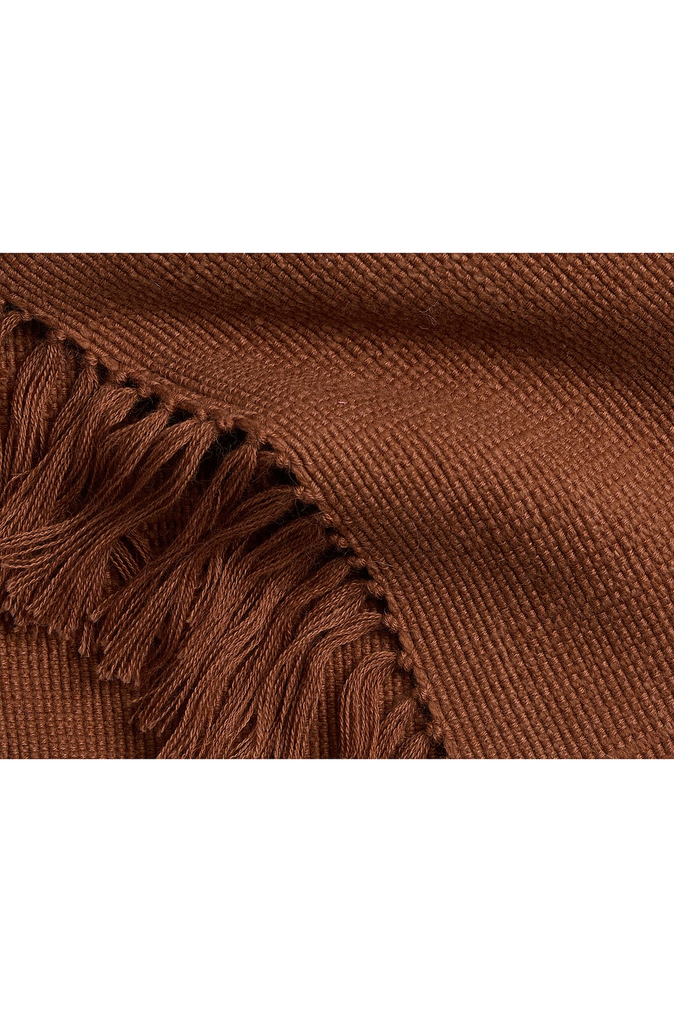 Parachute Highland Wool Throw In Brick