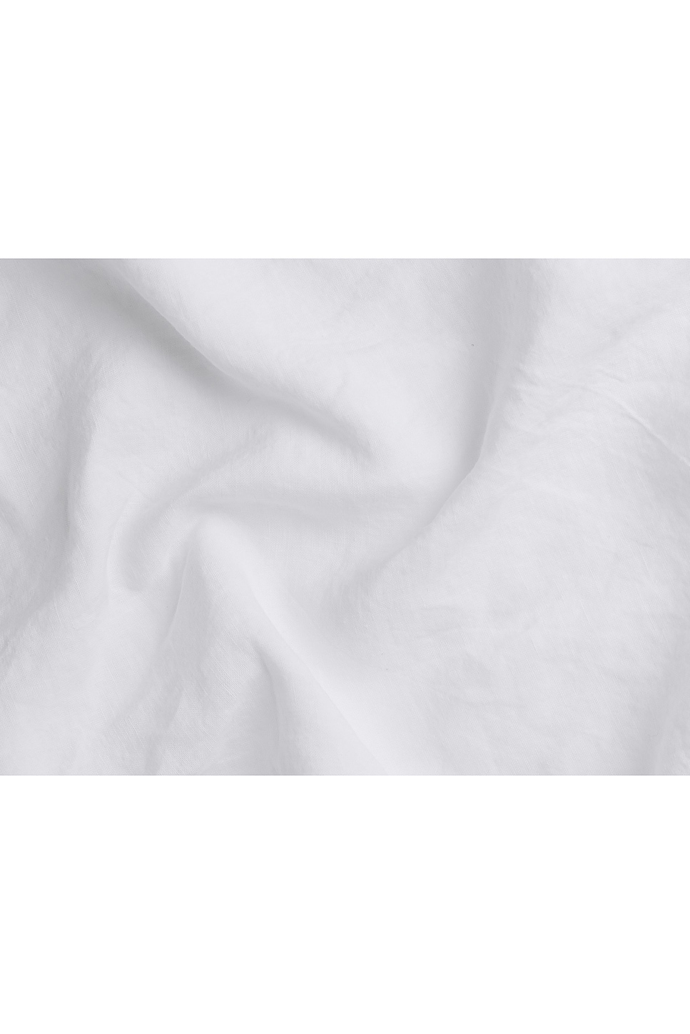 Parachute Linen Top Sheet In White