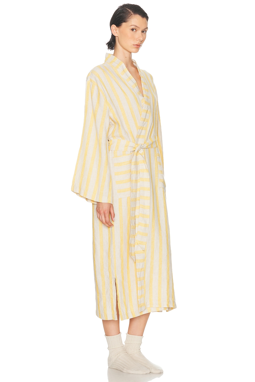 Parachute Linen Stripe Robe