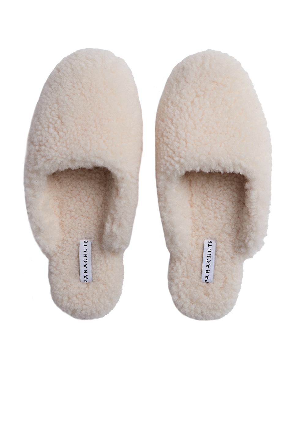 Image 1 of Parachute Shearling Wool Slippers in Natural