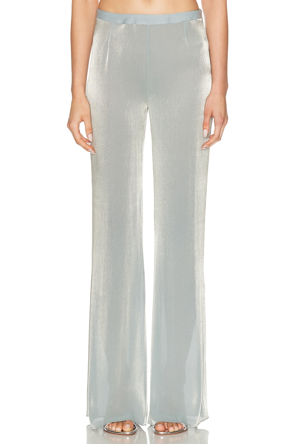 Image 1 of PRISCAVera Straight Leg Pant in Moonstone