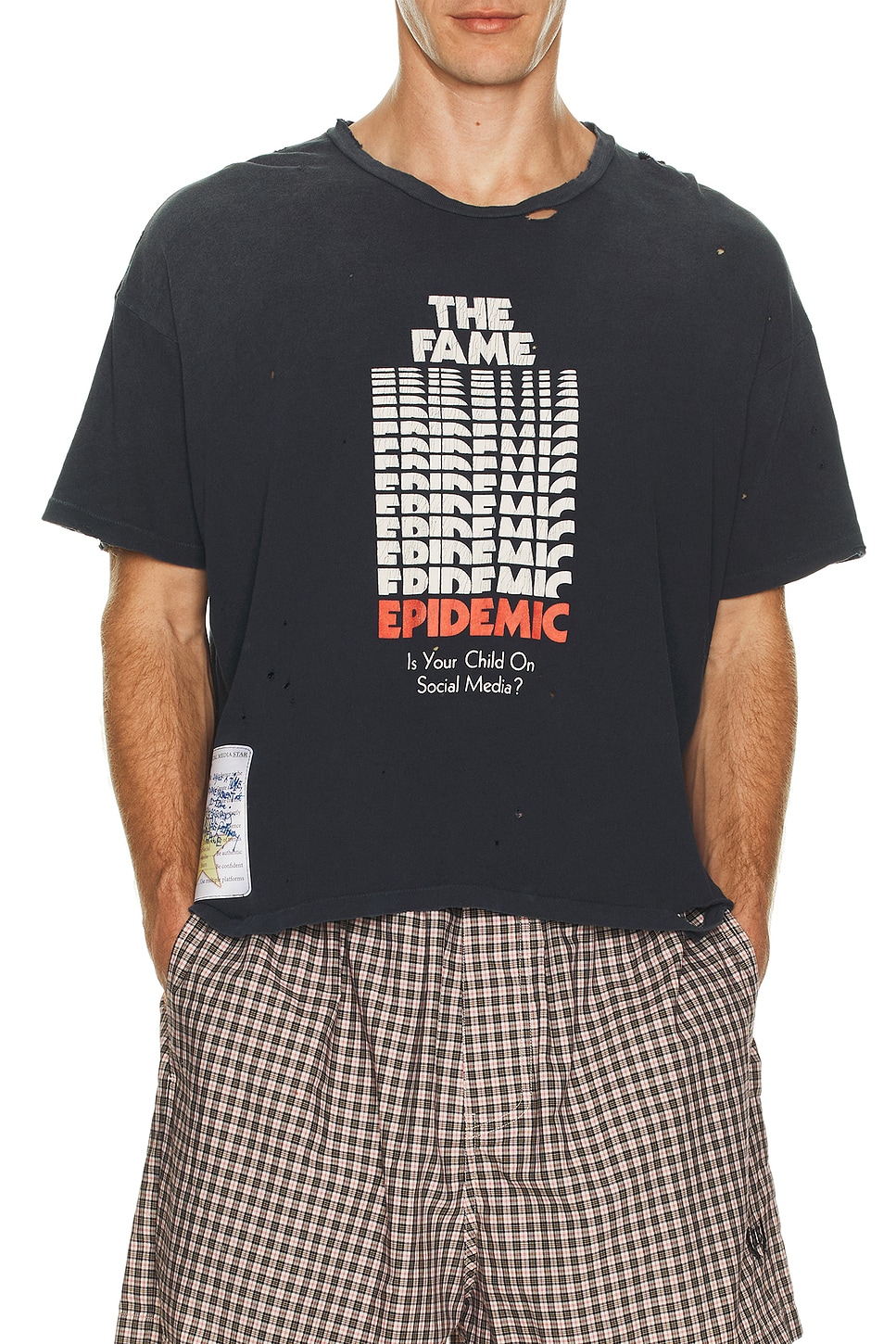 Image 1 of Paly Hollywood Fame Epidemic Tee in Black