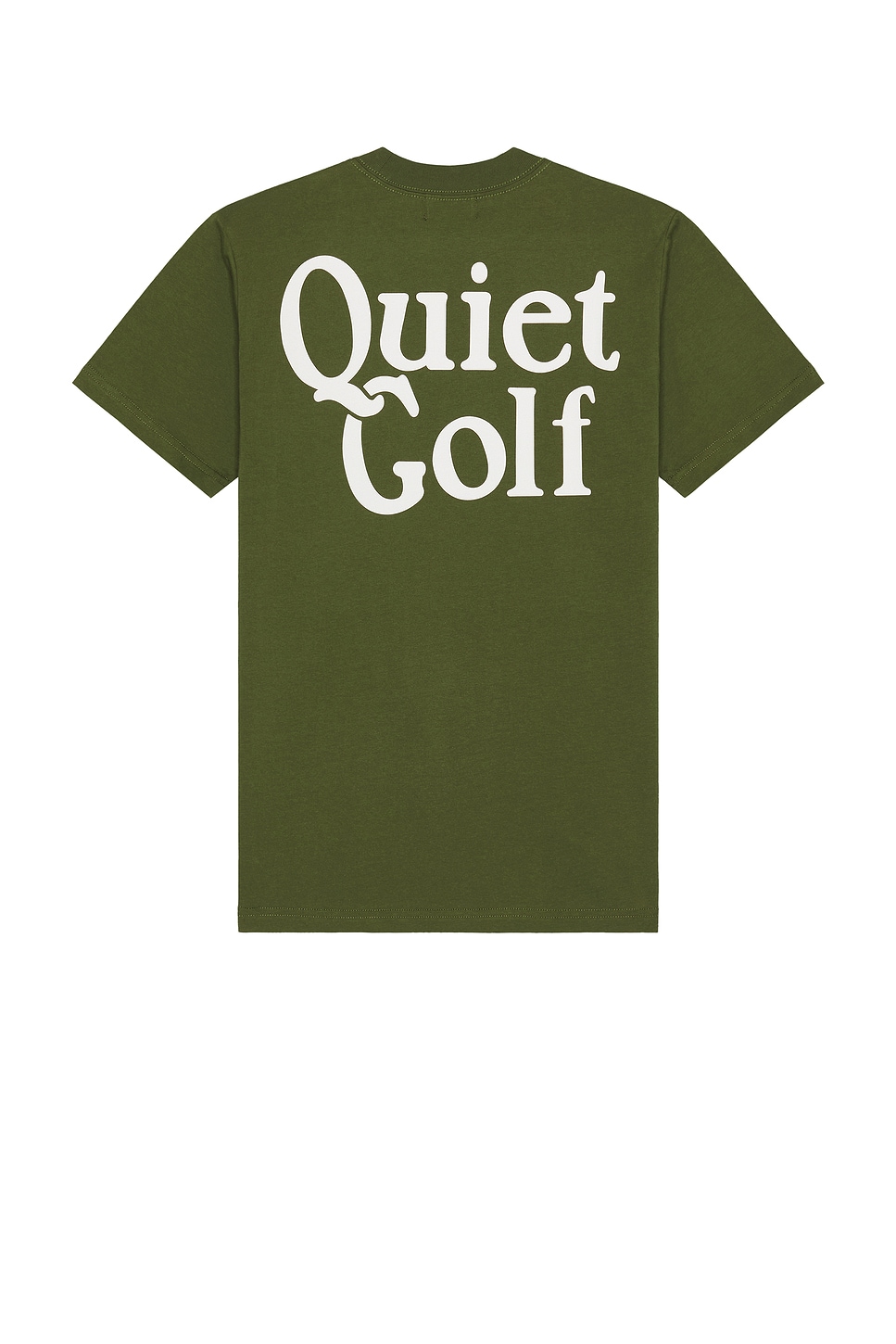Heritage Stack Tee in Olive