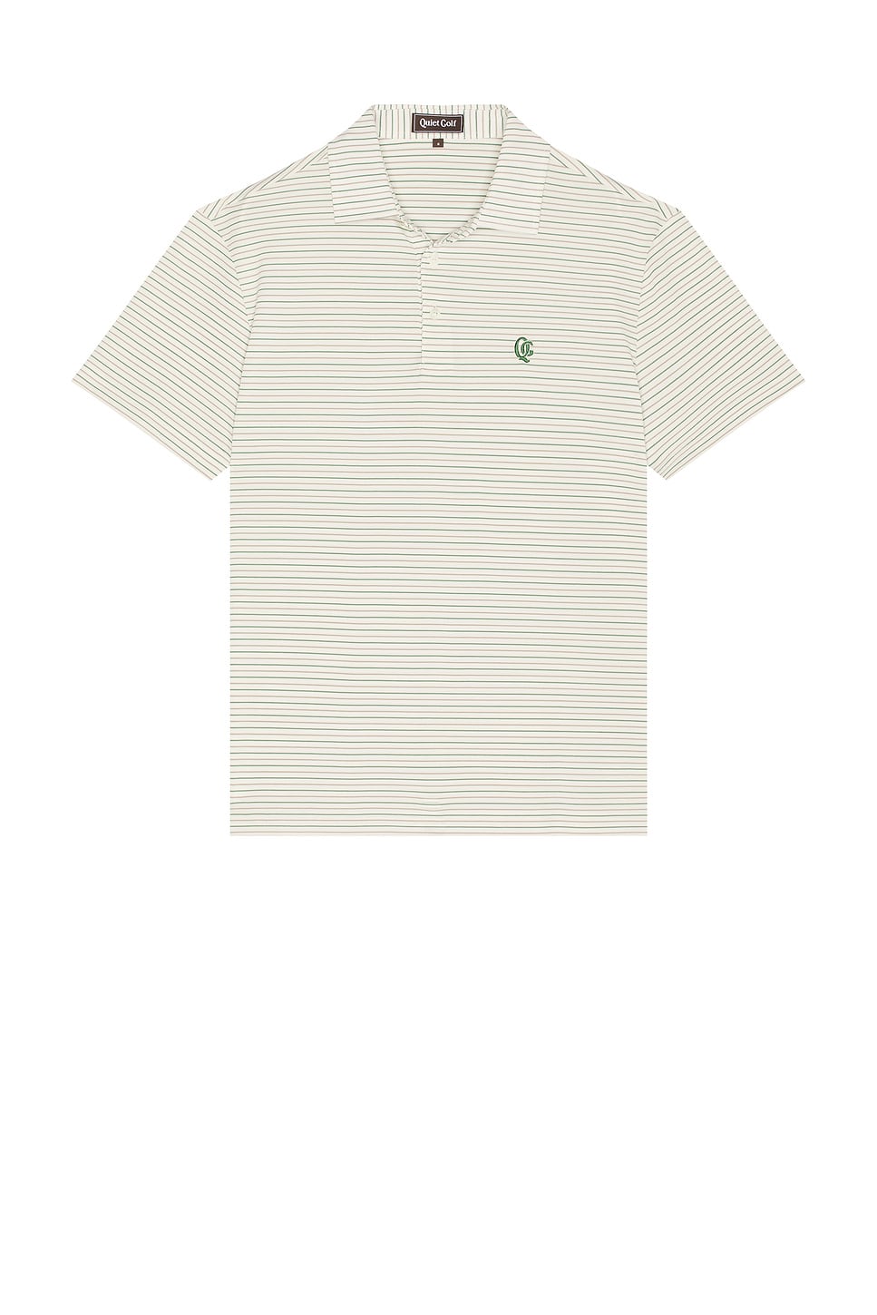 Teo Short Sleeve Polo in Ivory